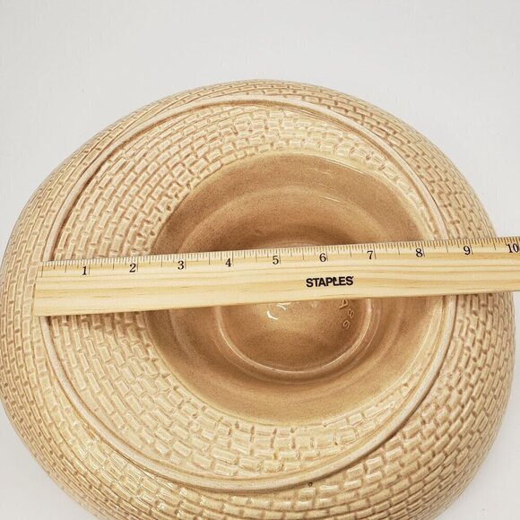 Vintage Whittier Ware  Western Cowboy Hat Chip & Dip Serving Bowl Cinqo De Mayo - Picture 6 of 14